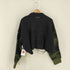 ディーゼル DIESEL MADE IN ITALY クロップド カモフラジャガード ウールアルパカニット レディース import:S