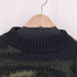 ディーゼル DIESEL MADE IN ITALY クロップド カモフラジャガード ウールアルパカニット レディース import:S