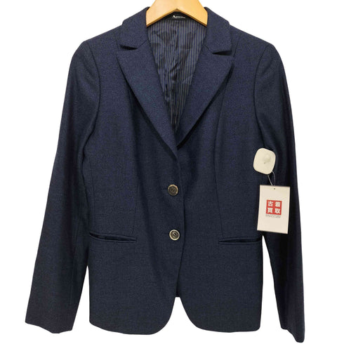 アクアスキュータム AQUASCUTUM Loro Piana ロロピアーナ シルク混 2Bテーラードジャケット レディース
