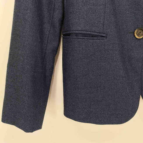 アクアスキュータム AQUASCUTUM Loro Piana ロロピアーナ シルク混 2Bテーラードジャケット レディース