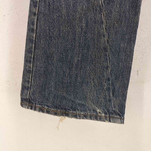 ディーゼル DIESEL 00s MADE IN ITALY パンドラ期 DAZE L.32 ボタンフライ パッチワークデニムフレアパンツ メンズ 27