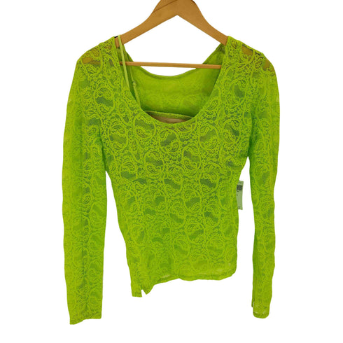 メゾンスペシャル MAISON SPECIAL With Bra 2way Lace Tops レディース FREE