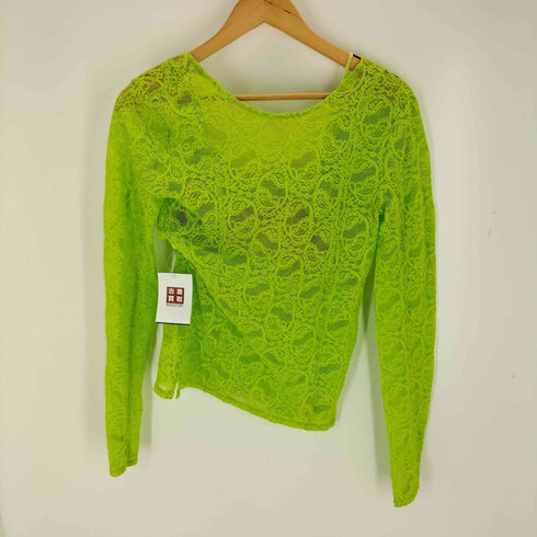 メゾンスペシャル MAISON SPECIAL With Bra 2way Lace Tops レディース FREE