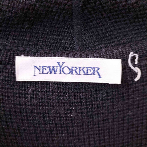 ニューヨーカー NEWYORKER ニット ダブルブレスト ジャケット レディース JPN:M