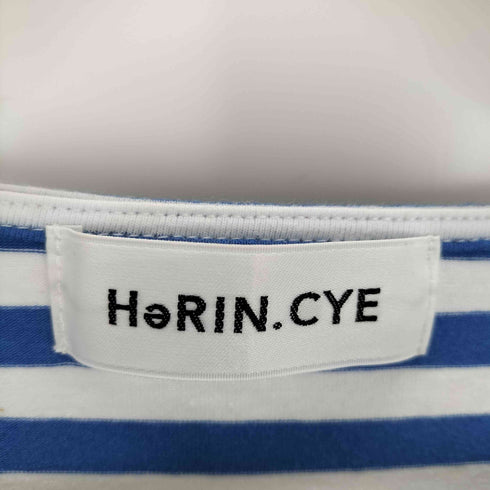 ヘリンドットサイ HeRIN.CYE ボーダーカットソー レディース