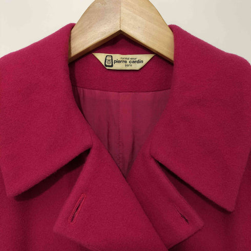 ピエールカルダン pierre cardin ウール チェスターコート レディース