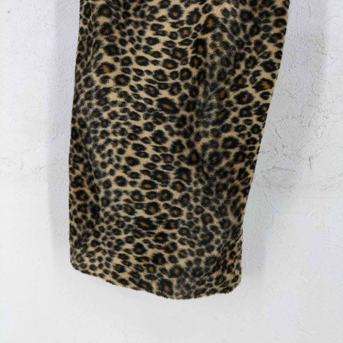 80-90s MADE IN JAPAN バックジップ x ベルト レオパードパンツ パンク メンズ JPN:L