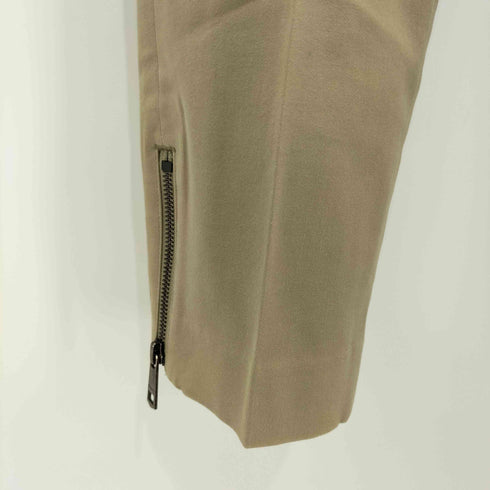 バーバリーロンドン BURBERRY LONDON 七分丈 ジップデザイン チノパンツ レディース JPN:36