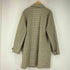 ザラ ZARA TRAVELER チェックトレンチコート メンズ JPN:XL