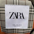 ザラ ZARA TRAVELER チェックトレンチコート メンズ JPN:XL