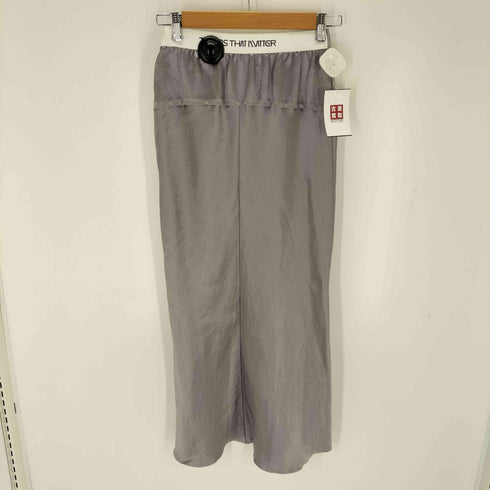 HINGS THAT MATTER ACETATE SATIN MAXI SKIRT レディース 1