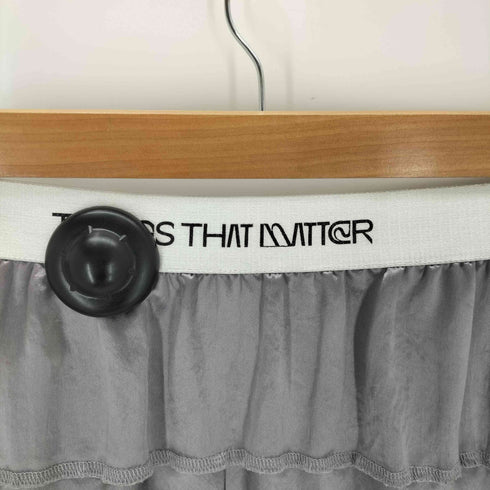 HINGS THAT MATTER ACETATE SATIN MAXI SKIRT レディース 1