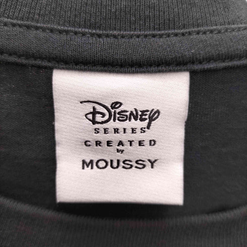 マウジー moussy フリンジ加工 キャラクタープリント レディース FREE