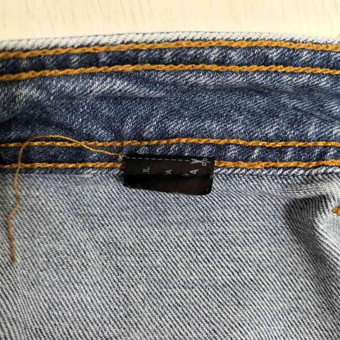 ザラ ZARA ワイドデニムパンツ レディース