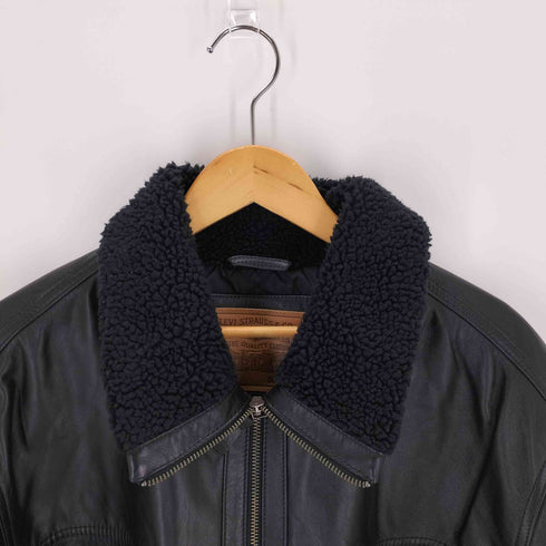 リーバイス Levis レザーシェルパジャケット メンズ JPN:L
