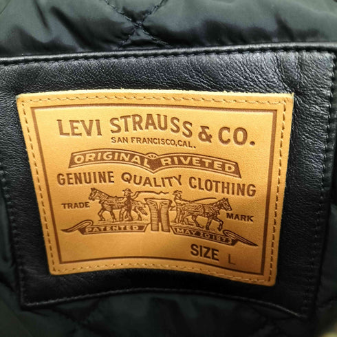 リーバイス Levis レザーシェルパジャケット メンズ JPN:L