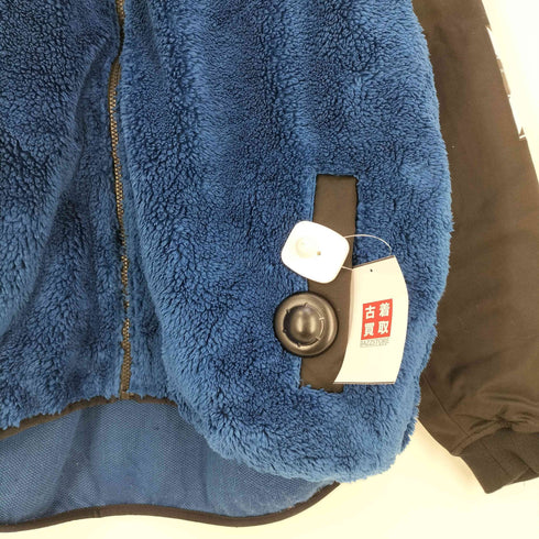 フラッグスタフ F-LAGSTUF-F F/Z FLEECE JKT ボアフリース切替中綿ジャケット メンズ JPN:L