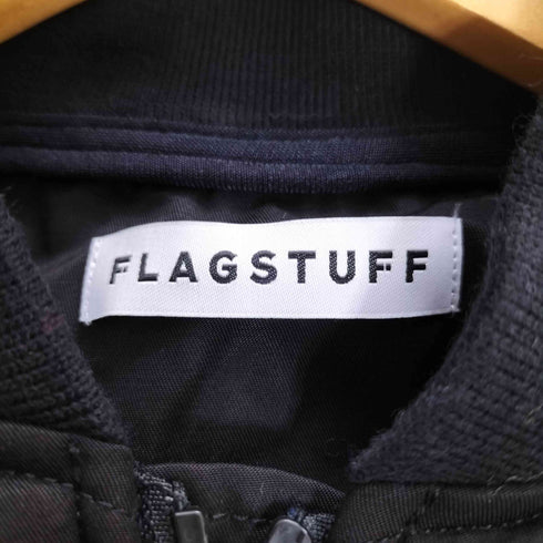 フラッグスタフ F-LAGSTUF-F F/Z FLEECE JKT ボアフリース切替中綿ジャケット メンズ JPN:L