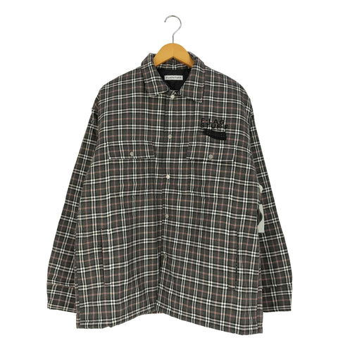 フラッグスタフ F-LAGSTUF-F QUILTING CHECK SHIRTS キルティング チェック シャツジャケット メンズ JPN:L