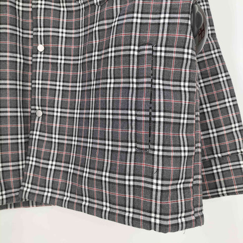 フラッグスタフ F-LAGSTUF-F QUILTING CHECK SHIRTS キルティング チェック シャツジャケット メンズ JPN:L