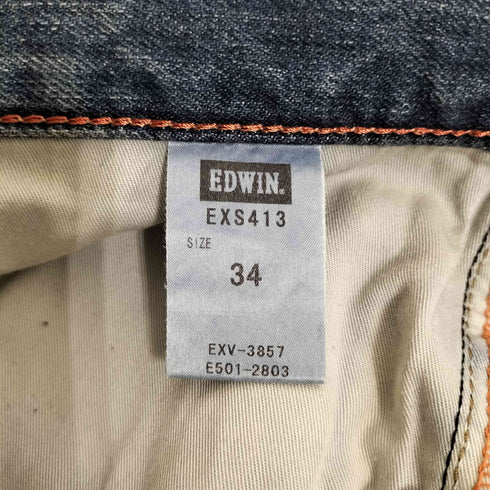 エドウィン EDWIN EXCLUSIVE VINTAGE ジップフライ デニムパンツ メンズ 34