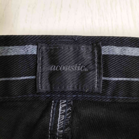 アコースティック acoustic ストライプ カーゴ デニムパンツ メンズ JPN:L