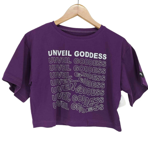 福寿外貌 UNVEIL GODDESS ショートTシャツ レディース FREE