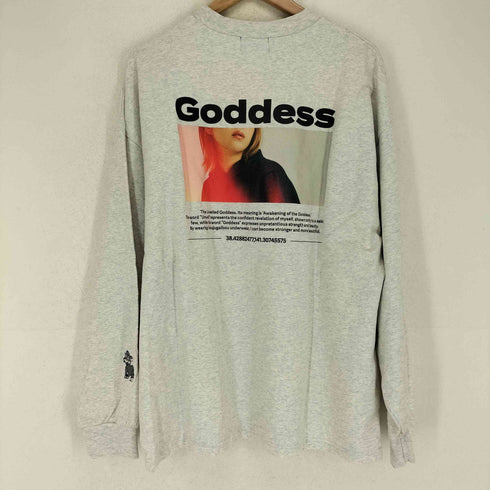 福寿外貌 UNVEIL GODDESS バックプリントロンT レディース FREE
