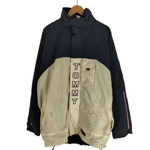 トミー TOMMY 90s ナイロン フリース リバーシブルセーリングジャケット メンズ import:L