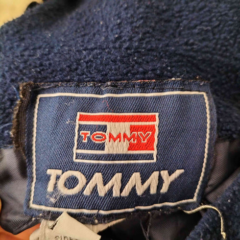 トミー TOMMY 90s ナイロン フリース リバーシブルセーリングジャケット メンズ import:L