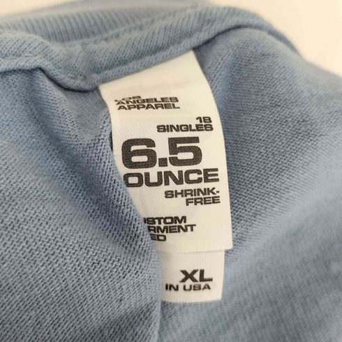 ロサンゼルスアパレル Los Angeles Apparel 6.5 OUNCE CUSTOM GARMENT DYED メンズ XL