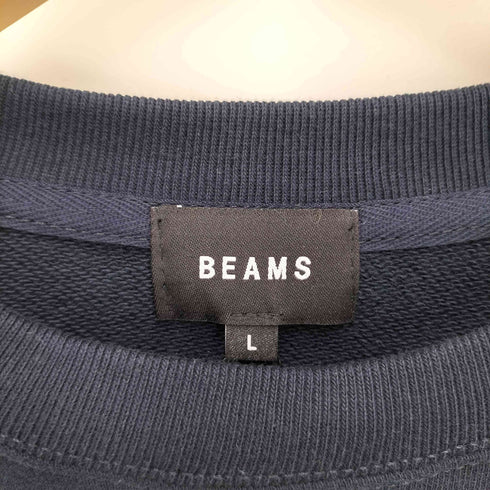 ビームス BEAMS ゲームコラボプリントクルーネックトレーナー メンズ L
