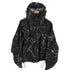 ビームス BEAMS 撥水 総柄プリント ジップアップ フーディ メンズ JPN:S