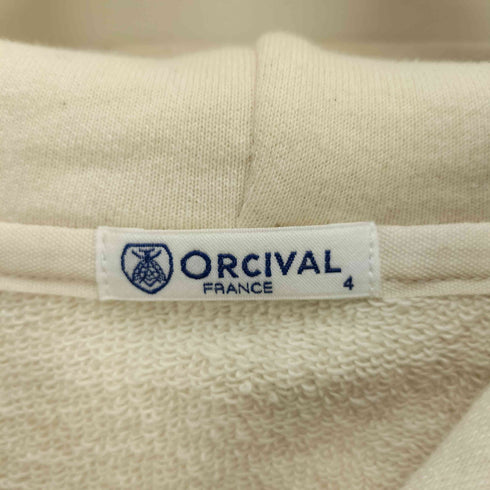 オーチバル ORCIVAL 別注コットン フルジップパーカー MEN メンズ 4