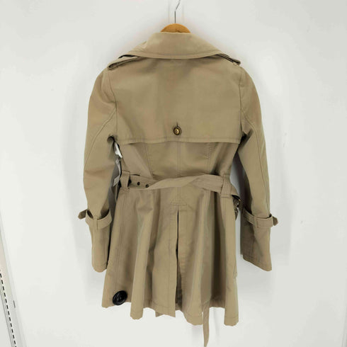 バーバリーブルーレーベル BURBERRY BLUE LABEL ライナー付き トレンチコート レディース 36