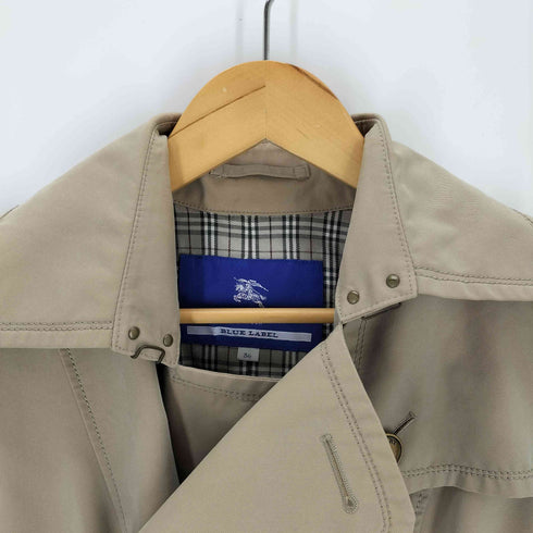 バーバリーブルーレーベル BURBERRY BLUE LABEL ライナー付き トレンチコート レディース 36