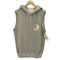 ジャーナルスタンダードラックス JOURNAL STANDARD LUXE DEMAIN il fera jour CUT SLEEVE HOODIE レディース L