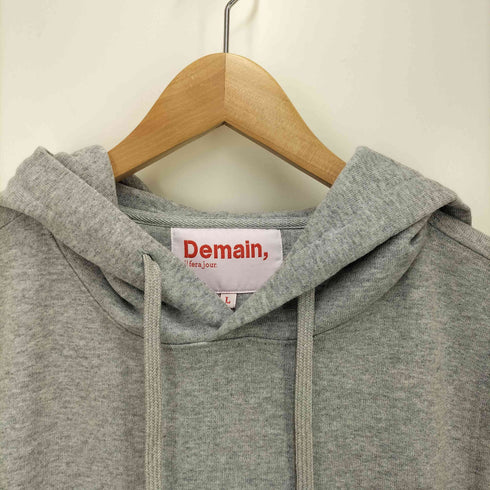 ジャーナルスタンダードラックス JOURNAL STANDARD LUXE DEMAIN il fera jour CUT SLEEVE HOODIE レディース L