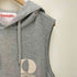 ジャーナルスタンダードラックス JOURNAL STANDARD LUXE DEMAIN il fera jour CUT SLEEVE HOODIE レディース L