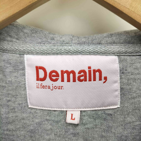 ジャーナルスタンダードラックス JOURNAL STANDARD LUXE DEMAIN il fera jour CUT SLEEVE HOODIE レディース L