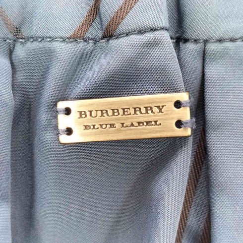 バーバリーブルーレーベル BURBERRY BLUE LABEL チェック柄スカート レディース JPN:36