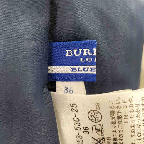 バーバリーブルーレーベル BURBERRY BLUE LABEL チェック柄スカート レディース JPN:36