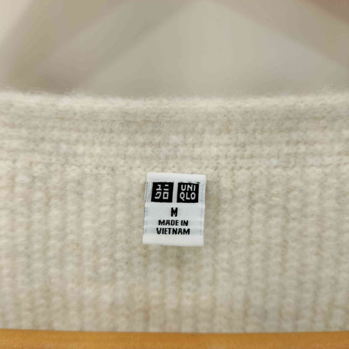 ユニクロ UNIQLO 3DスフレヤーンVネックベスト レディース JPN:M