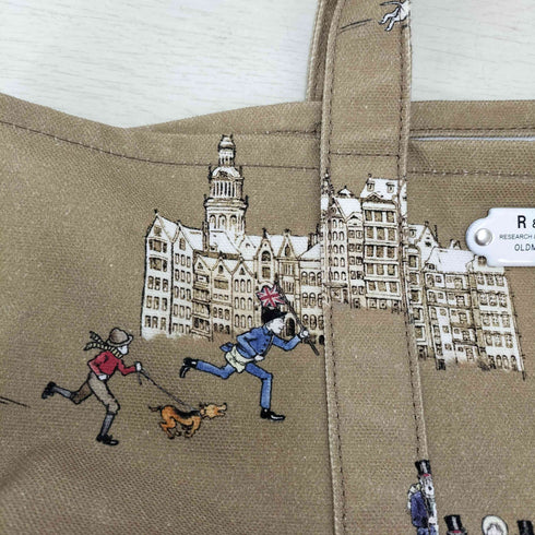R&D.M.Co OLD TIME ENGLAND TOTE BAG (S) アールアンドディーエムコー/オールドマンズテーラー レディース