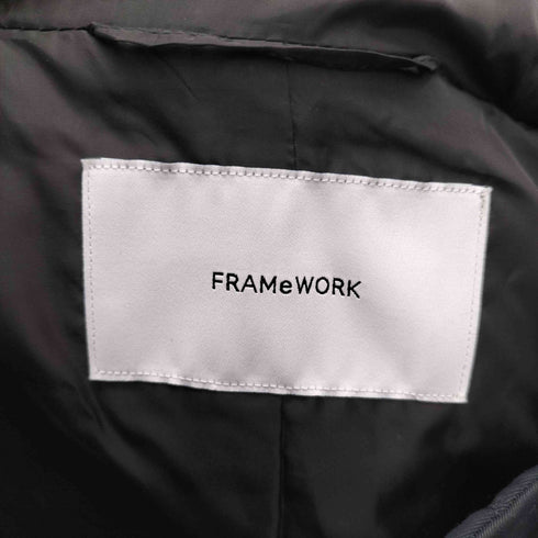 フレームワーク FRAMeWORK キルティングフーディコート レディース 38