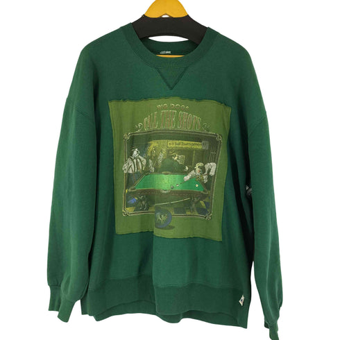 ビッグドックス BIG DOGS 90s Russelボディ プリントクルーネックスウェット メンズ