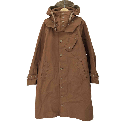 エンジニアードガーメンツ Engineered Garments マルチポケットダックキャンバスベルテッドフーデッドコート メンズ JPN:M