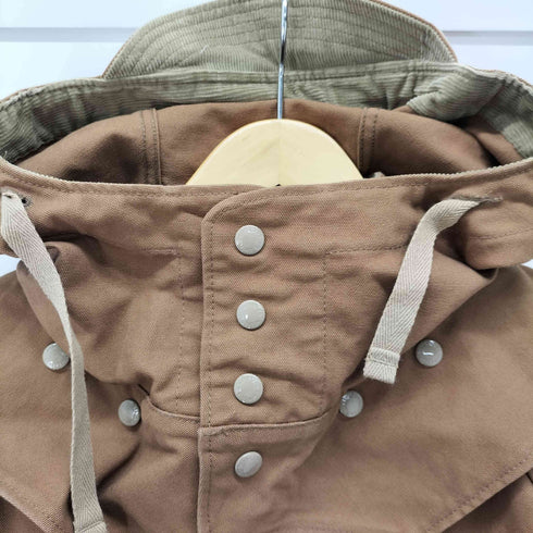 エンジニアードガーメンツ Engineered Garments マルチポケットダックキャンバスベルテッドフーデッドコート メンズ JPN:M