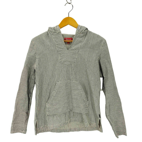 シュプリーム Supreme 13SS BAJA SHIRT ストライプ柄 メキシカンパーカー メンズ JPN:S