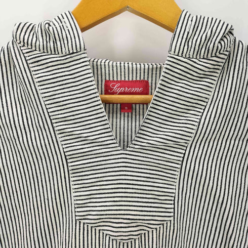 シュプリーム Supreme 13SS BAJA SHIRT ストライプ柄 メキシカンパーカー メンズ JPN:S